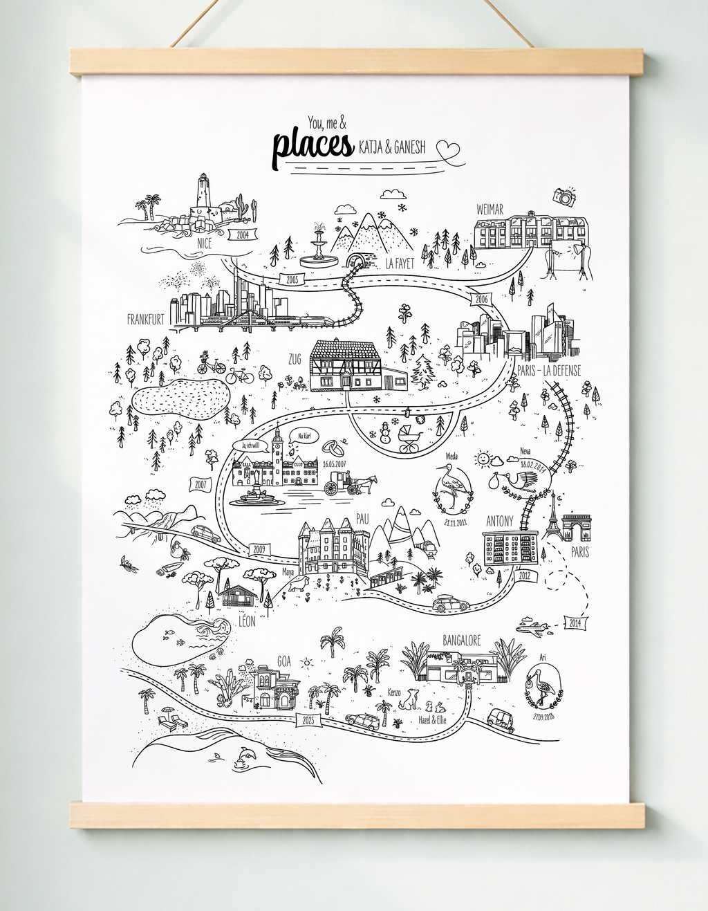 Full Story Map | Your complete story across 12 meaningful places